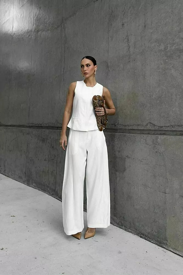Conjunto calça colete